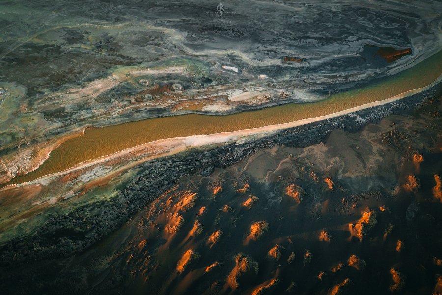Frozen rivers